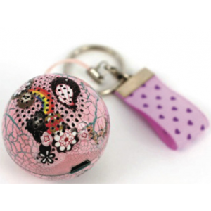 ChicBoom Keychain Speaker Ball Pink